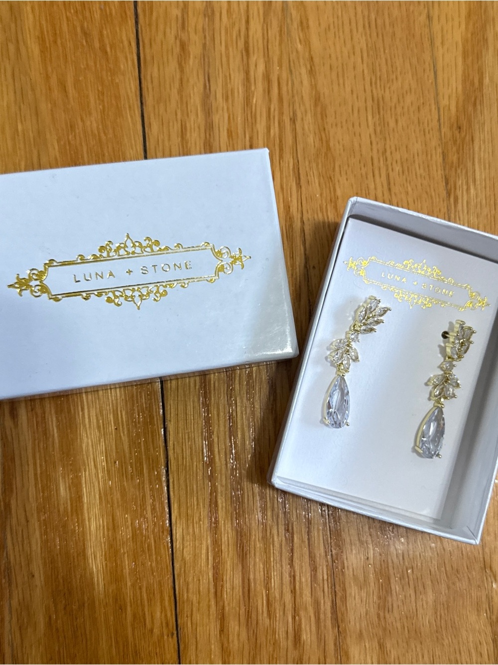 LUNA + STONE Alfina Earrings NWT - Picture 2 of 3